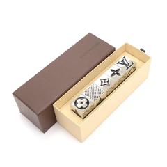 Louis Vuitton Black x Silver Tone Cube Dice Game Set - 2011 Limited