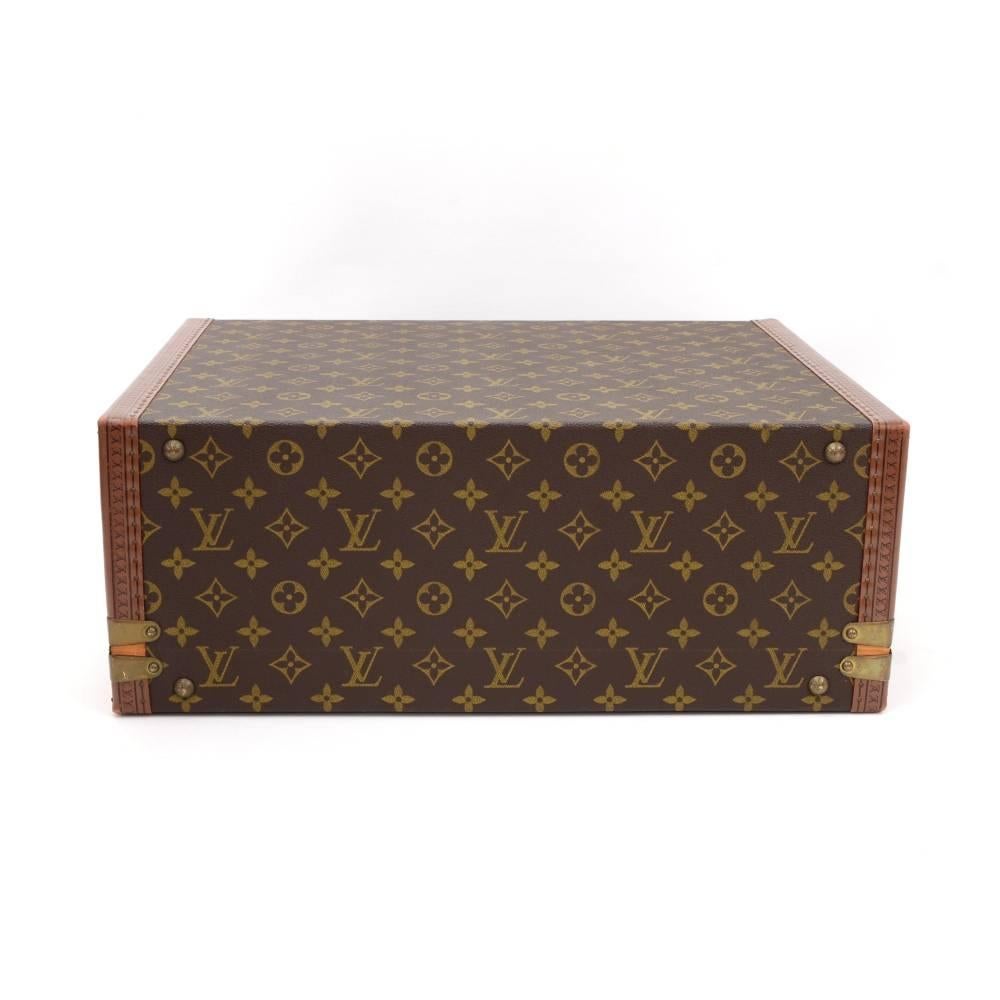 Louis Vuitton Super President Monogram Canvas Trunk Case  In Excellent Condition In Fukuoka, Kyushu