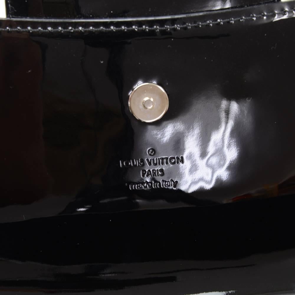 Louis Vuitton Sobe Black Electric Leather Evening Clutch Bag 3
