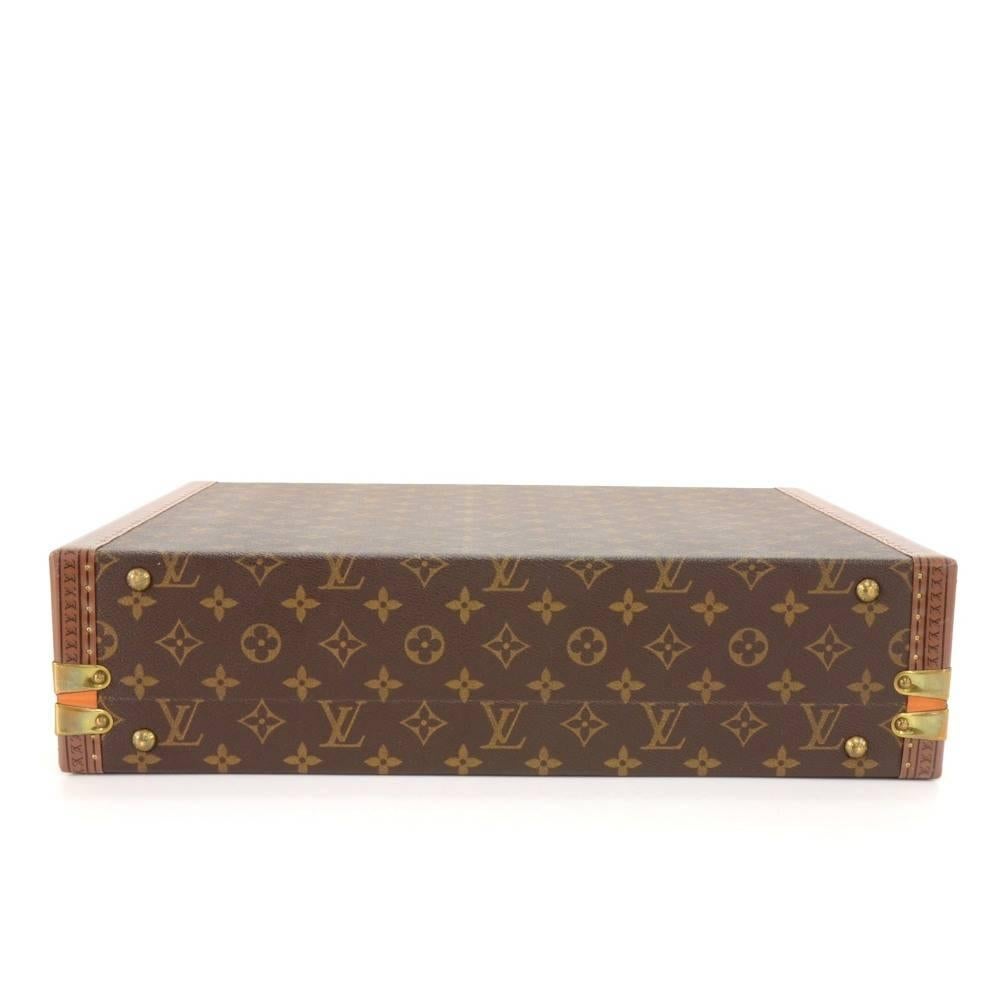 Louis Vuitton President Classeur Monogram Canvas Briefcase Trunk  In Excellent Condition In Fukuoka, Kyushu