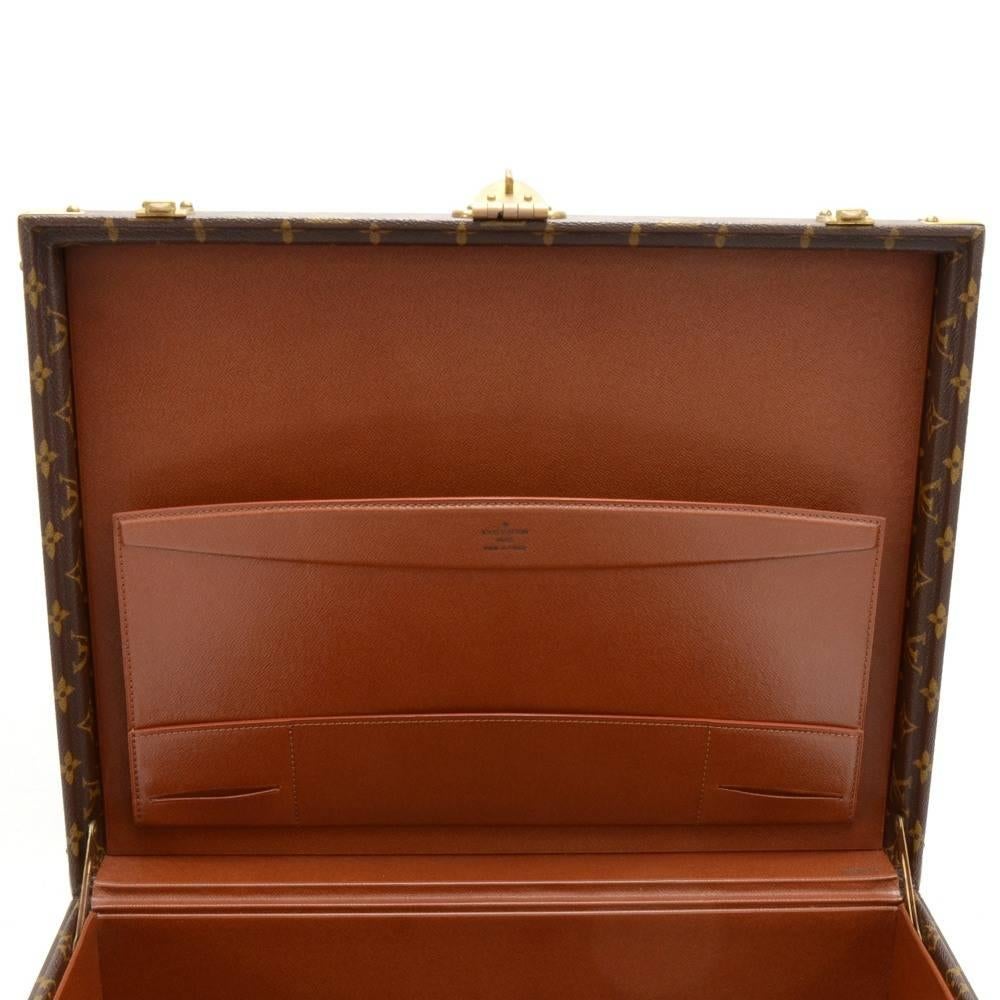 Louis Vuitton President Classeur Monogram Canvas Briefcase Trunk  2