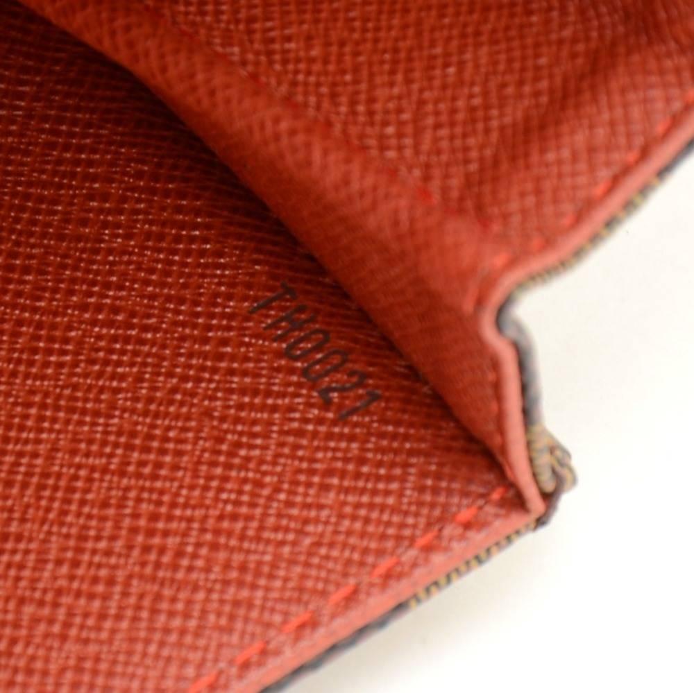 Louis Vuitton Tribeca Long Damier Ebene Canvas Shoulder Bag 4