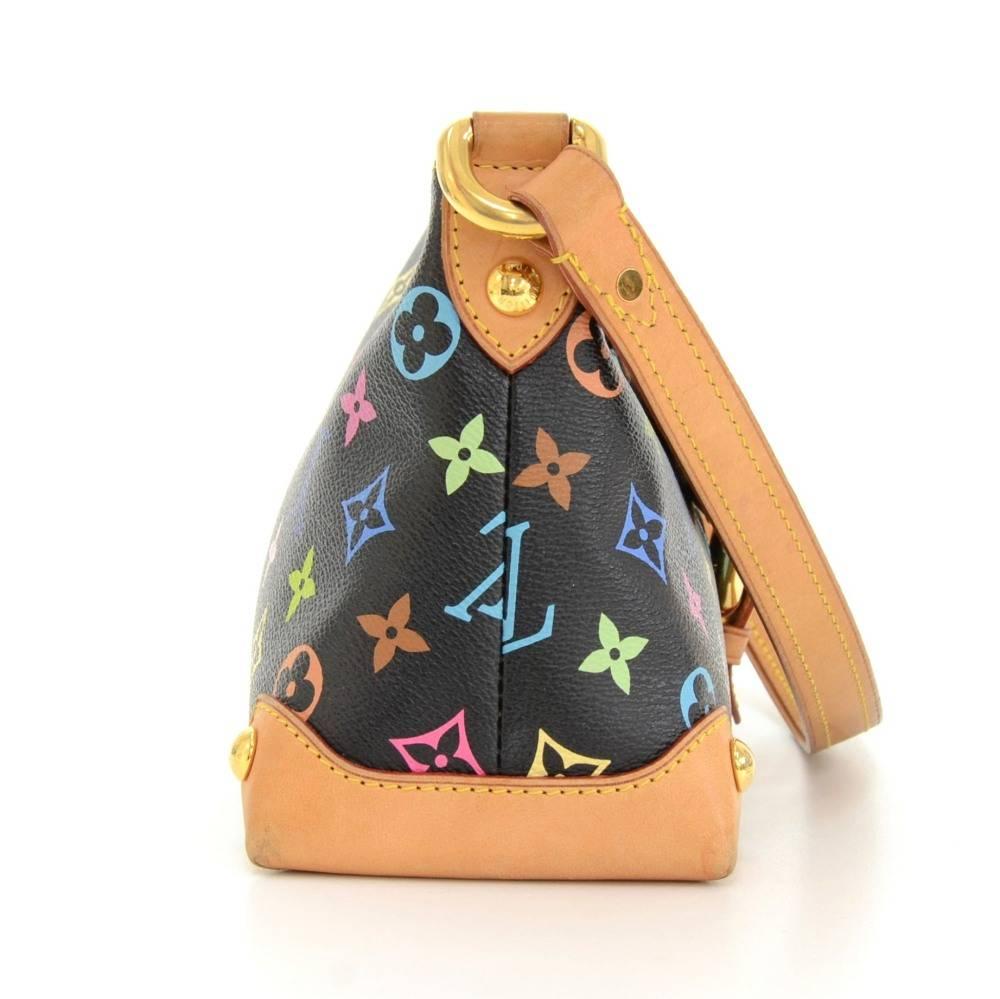 Women's Louis Vuitton Eliza Black Multicolor Monogram Canvas Hand Bag