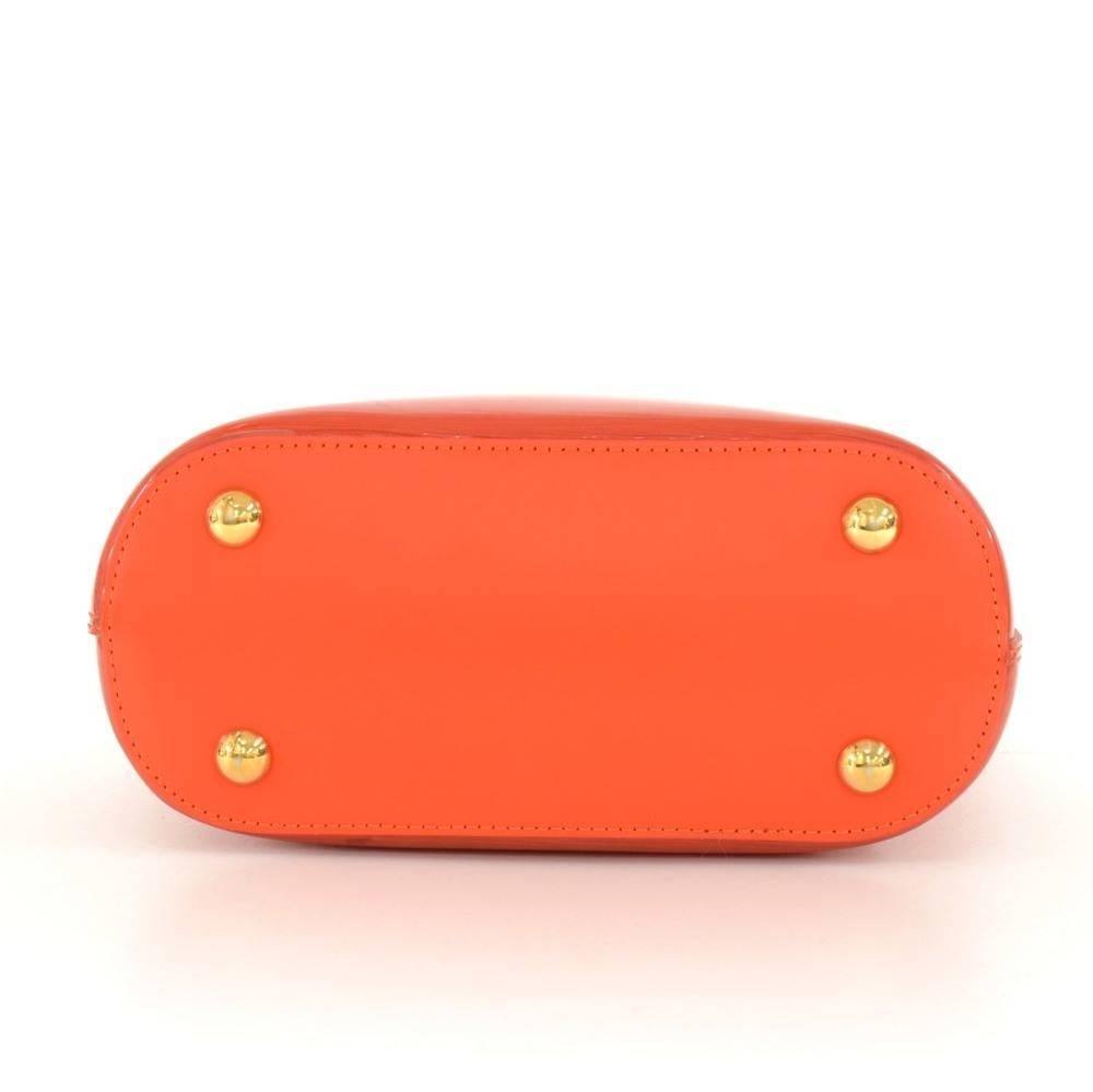 Louis Vuitton Plage Lagoon Red Orange Vinyl Mini Beach Tote Handbag 1