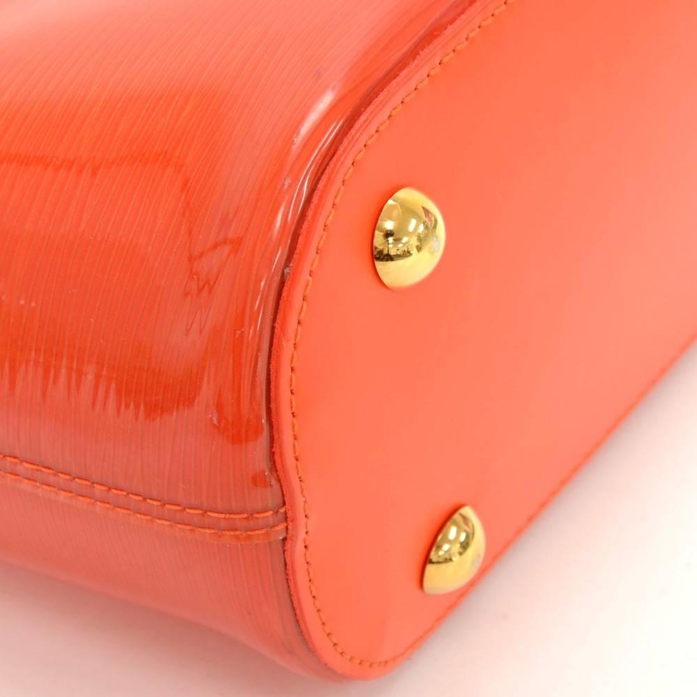 Louis Vuitton Plage Lagoon Red Orange Vinyl Mini Beach Tote Handbag 3