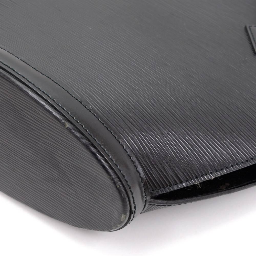 Vintage Louis Vuitton Saint Jacques PM Black Epi Leather Shoulder Bag 3