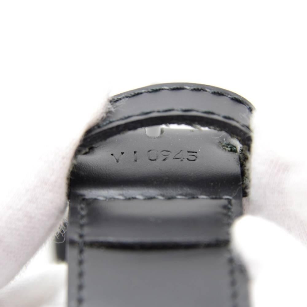 Louis Vuitton Sac Depaule PM Black Epi Leather Shoulder Bag  2