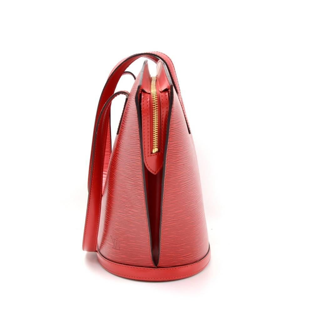 Vintage Louis Vuitton Saint Jacques GM Red Epi Leather Shoulder Bag  In Excellent Condition In Fukuoka, Kyushu