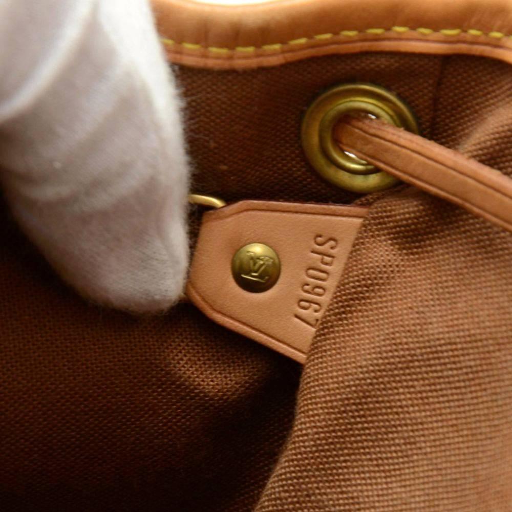 Louis Vuitton Mini Montsouris Monogram Canvas Backpack Bag 4