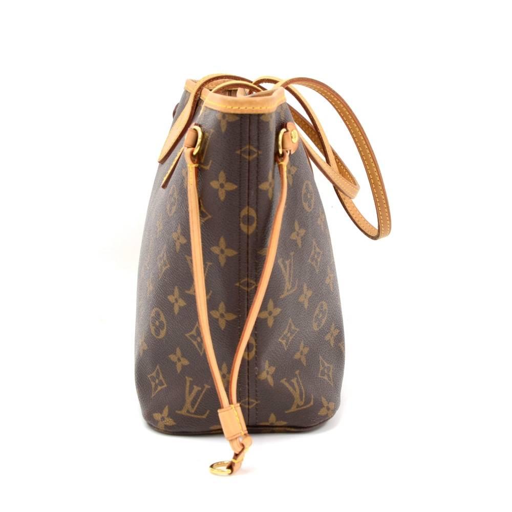 Louis Vuitton Neverfull PM Monogram Canvas Shoulder Tote Bag In Good Condition In Fukuoka, Kyushu