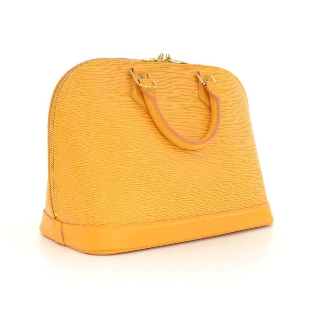 lv yellow bag