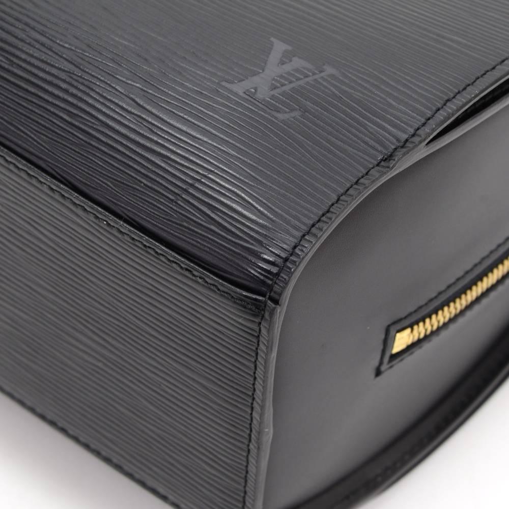 Louis Vuitton Pont Neuf Black Epi Leather Hand Bag 2