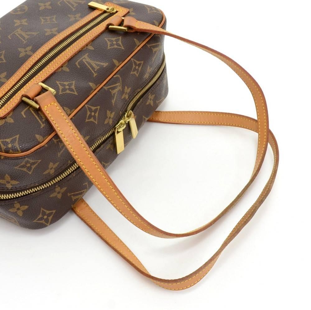 Brown Louis Vuitton Cite MM Monogram Canvas Shoulder Bag