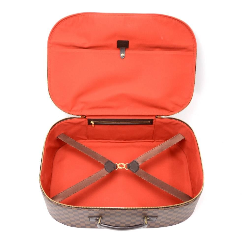 Louis Vuitton Packall GM Ebene Damier Canvas Large Travel Bag + Strap  5