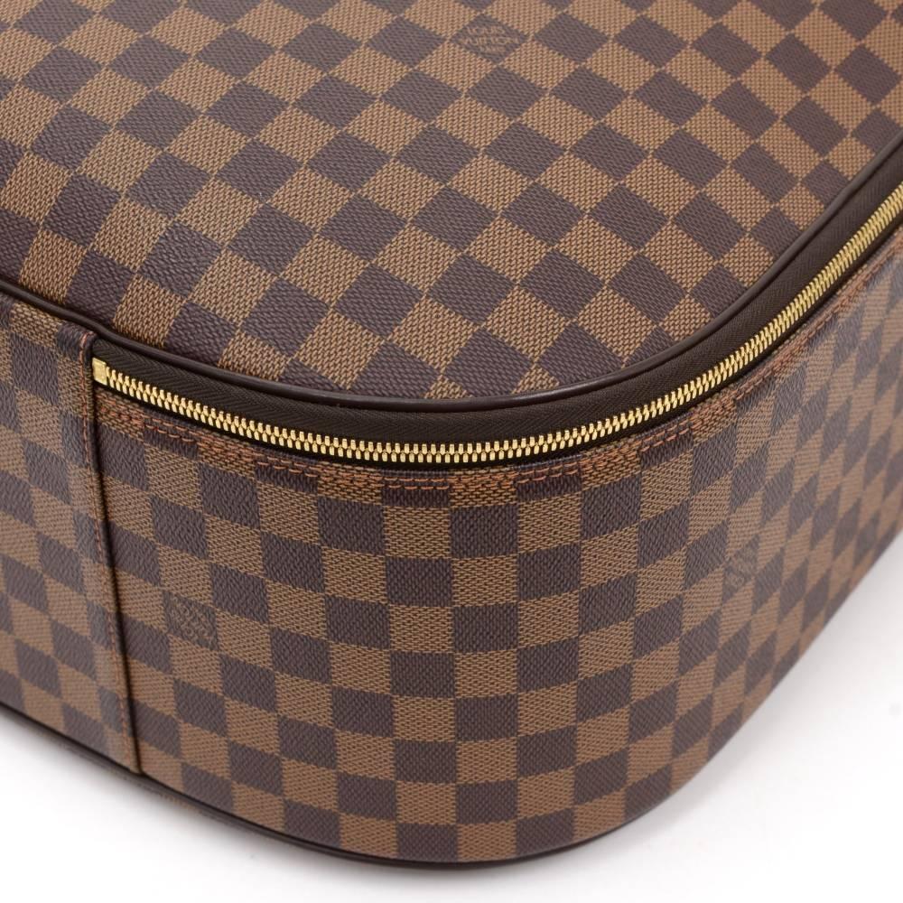 Louis Vuitton Packall GM Ebene Damier Canvas Large Travel Bag + Strap  3