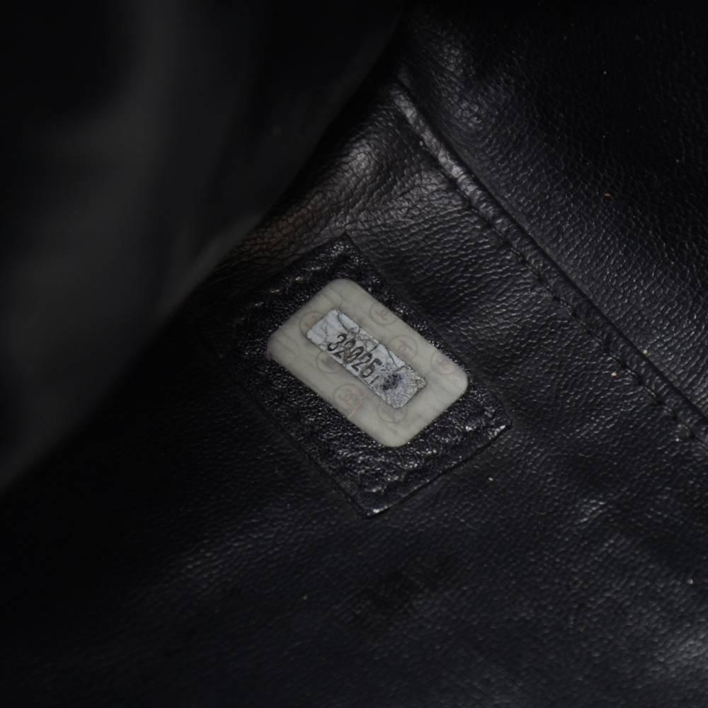 Chanel Supermodel Black Leather XL Shoulder Tote Bag 4
