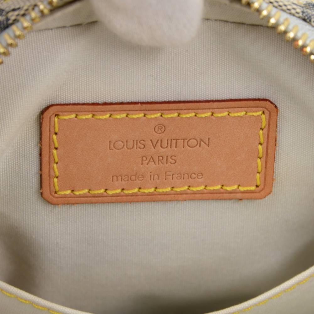 Louis Vuitton Juliette PM Blue Mini Lin Monogram Canvas Pochette Bag  2