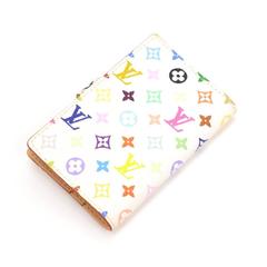 Louis Vuitton Carnet de bal White Multicolor Canvas Mini Agenda Cover