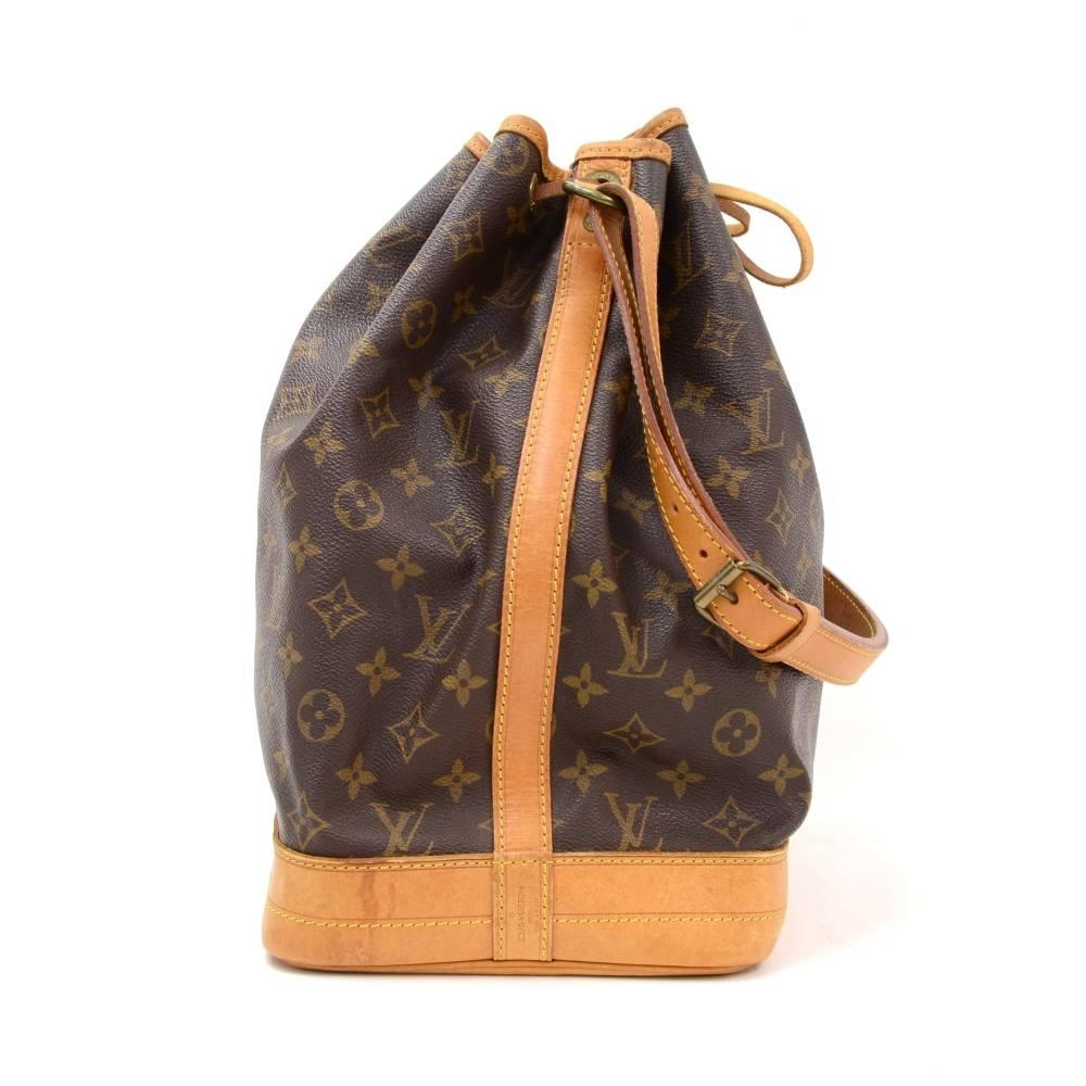 Louis Vuitton Noe Large Monogram Canvas Shoulder Bag In Fair Condition In Fukuoka, Kyushu