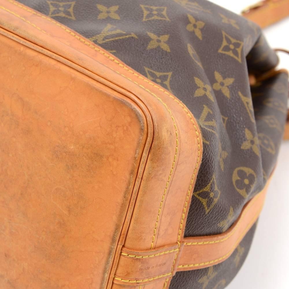 Vintage Louis Vuitton Noe Large Monogram Canvas Shoulder Bag 1