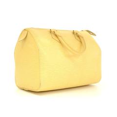 Louis Vuitton Speedy 25 Vanilla Epi Leather City Hand Bag