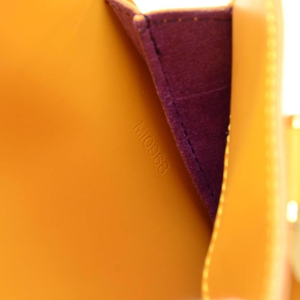 Louis Vuitton Pont Neuf Yellow Epi Leather Hand Bag 5