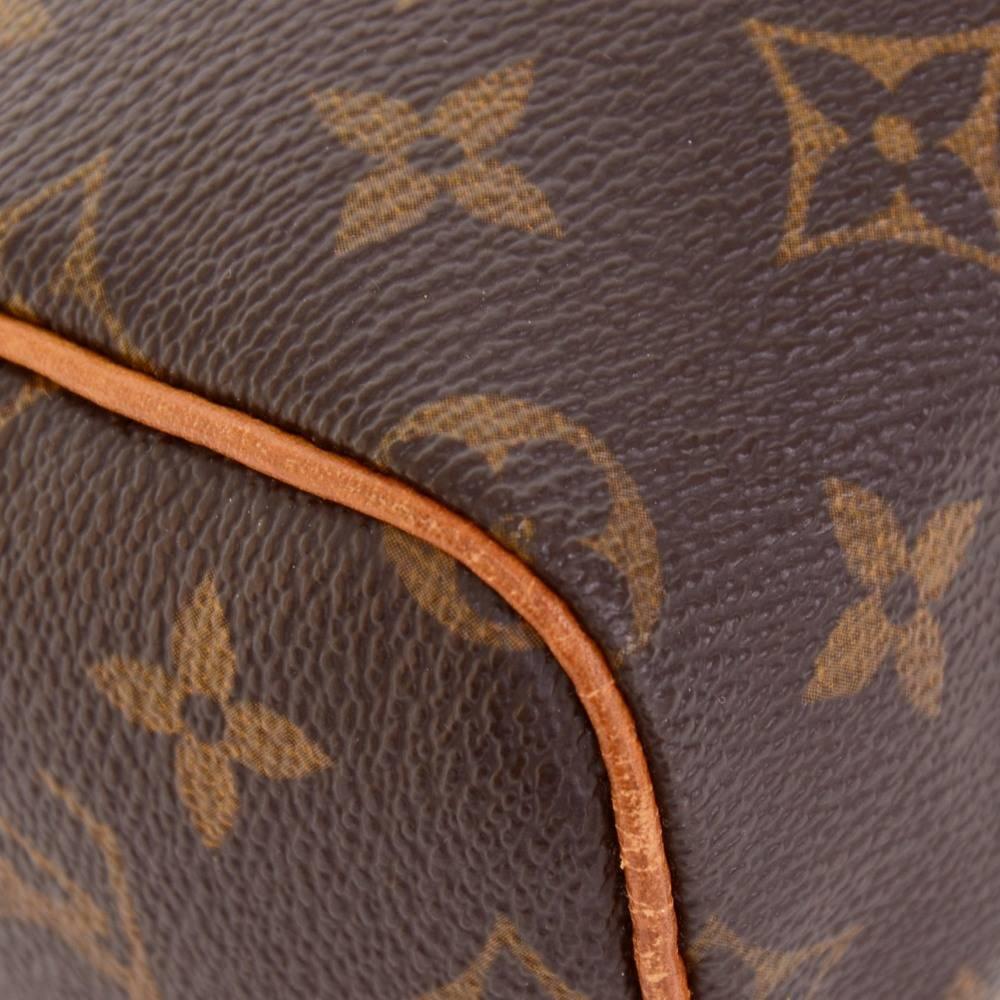 Louis Vuitton Mini Speedy Sac HL Monogram Canvas Hand Bag + strap  1