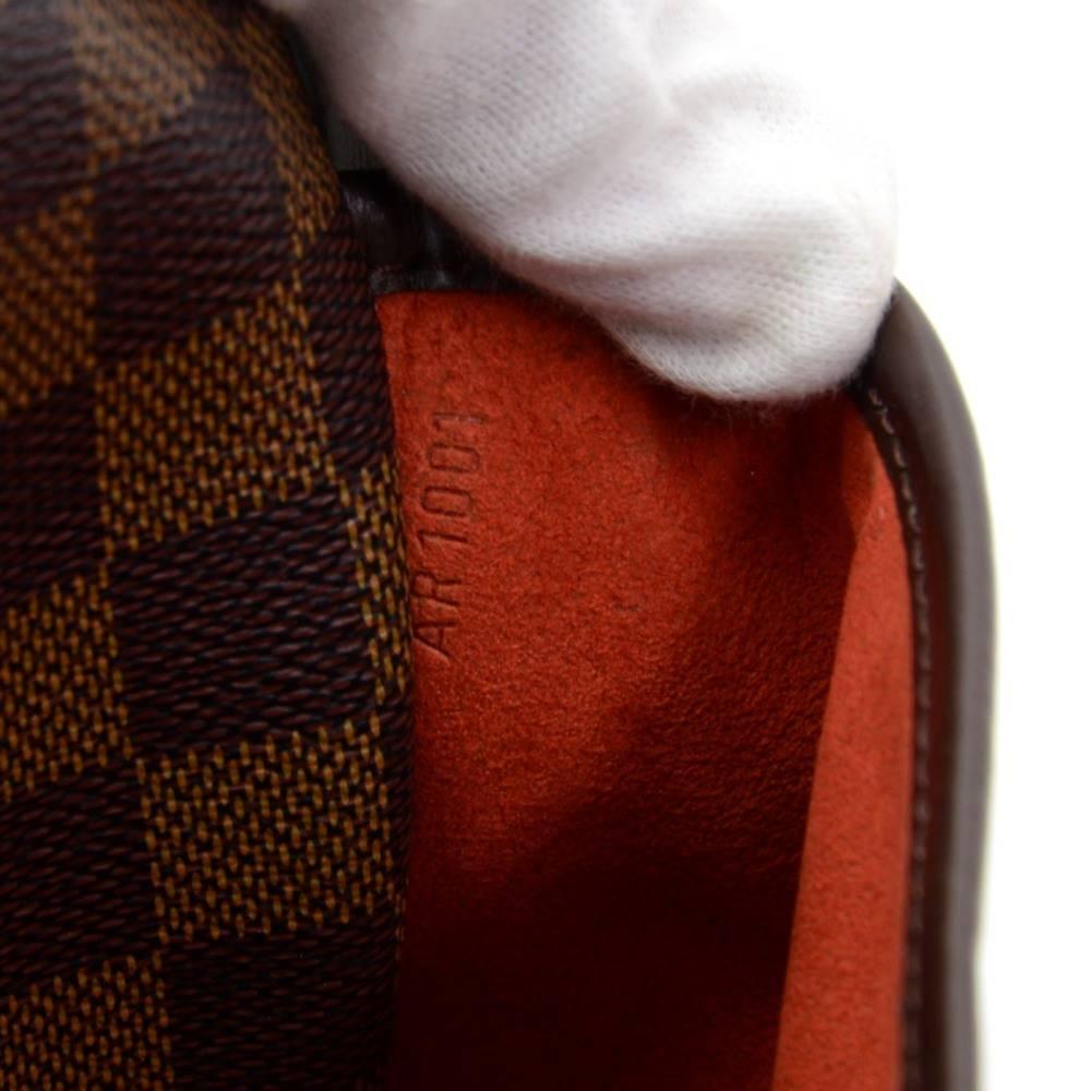 Louis Vuitton Sarria Horizontal Ebene Damier Canvas Large Hand Bag 4