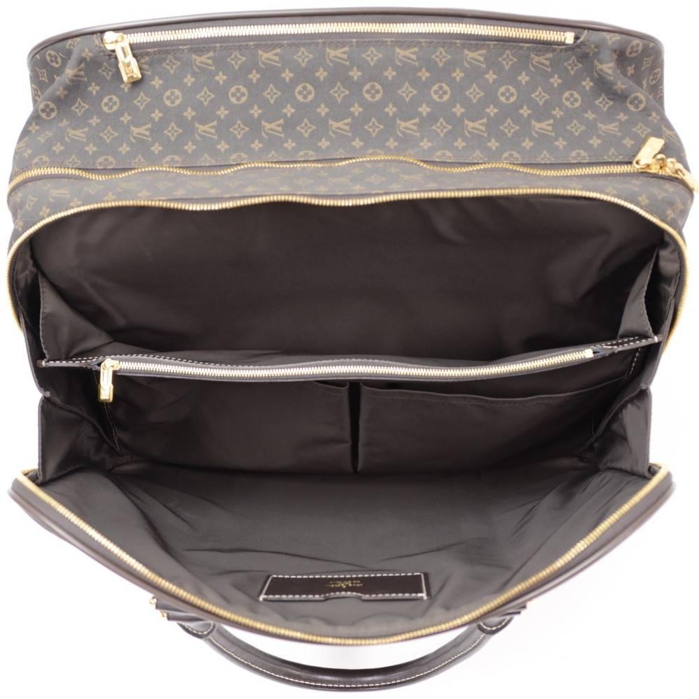 Louis Vuitton Epopee Dark Brown Mini Monogram Idylle Canvas Travel Rolling Bag 1