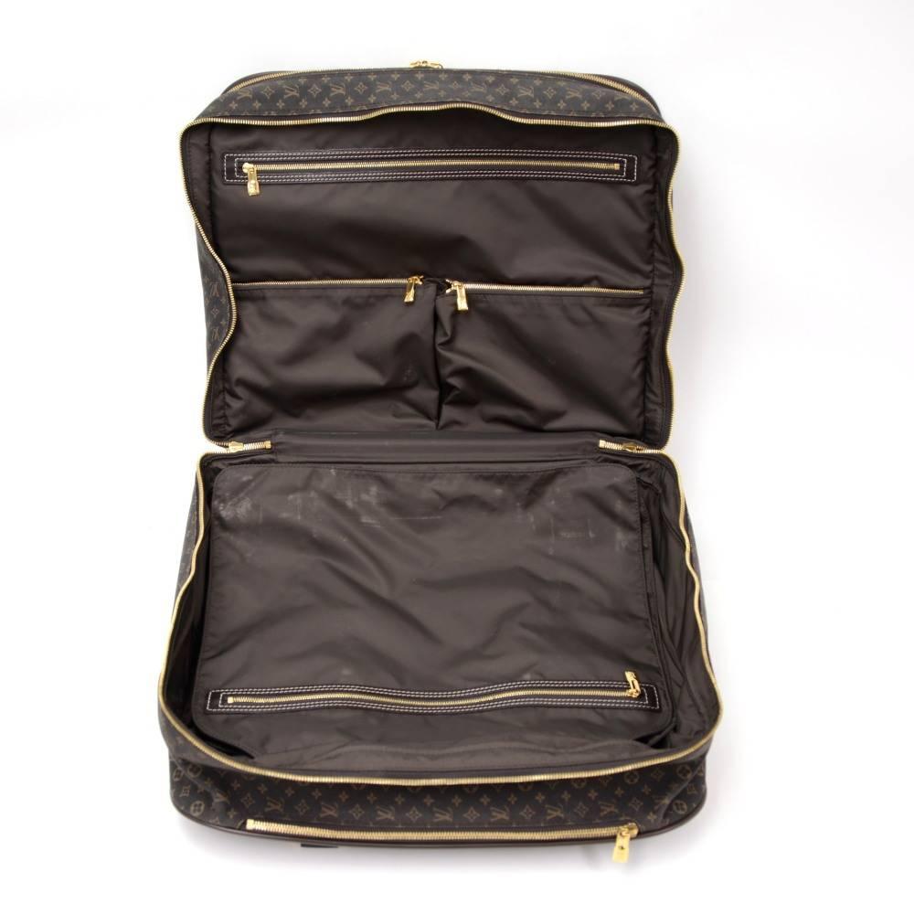 Louis Vuitton Epopee Dark Brown Mini Monogram Idylle Canvas Travel Rolling Bag 2
