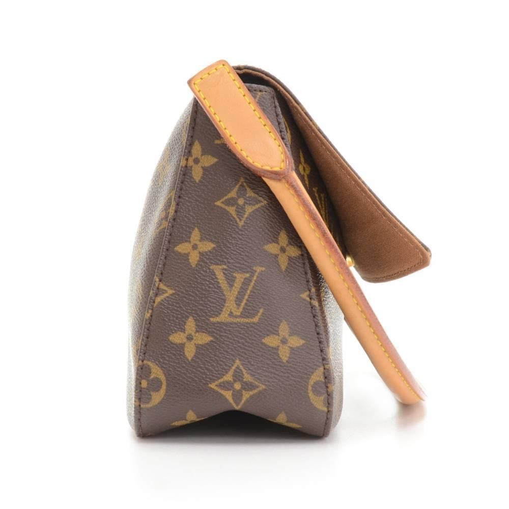 Brown Louis Vuitton Mini Looping Monogram Canvas Hand Bag