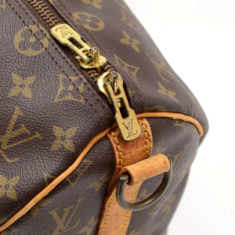 Vintage Louis Vuitton Keepall 45 Bandouliere Monogram Canvas Duffle Travel Bag 1
