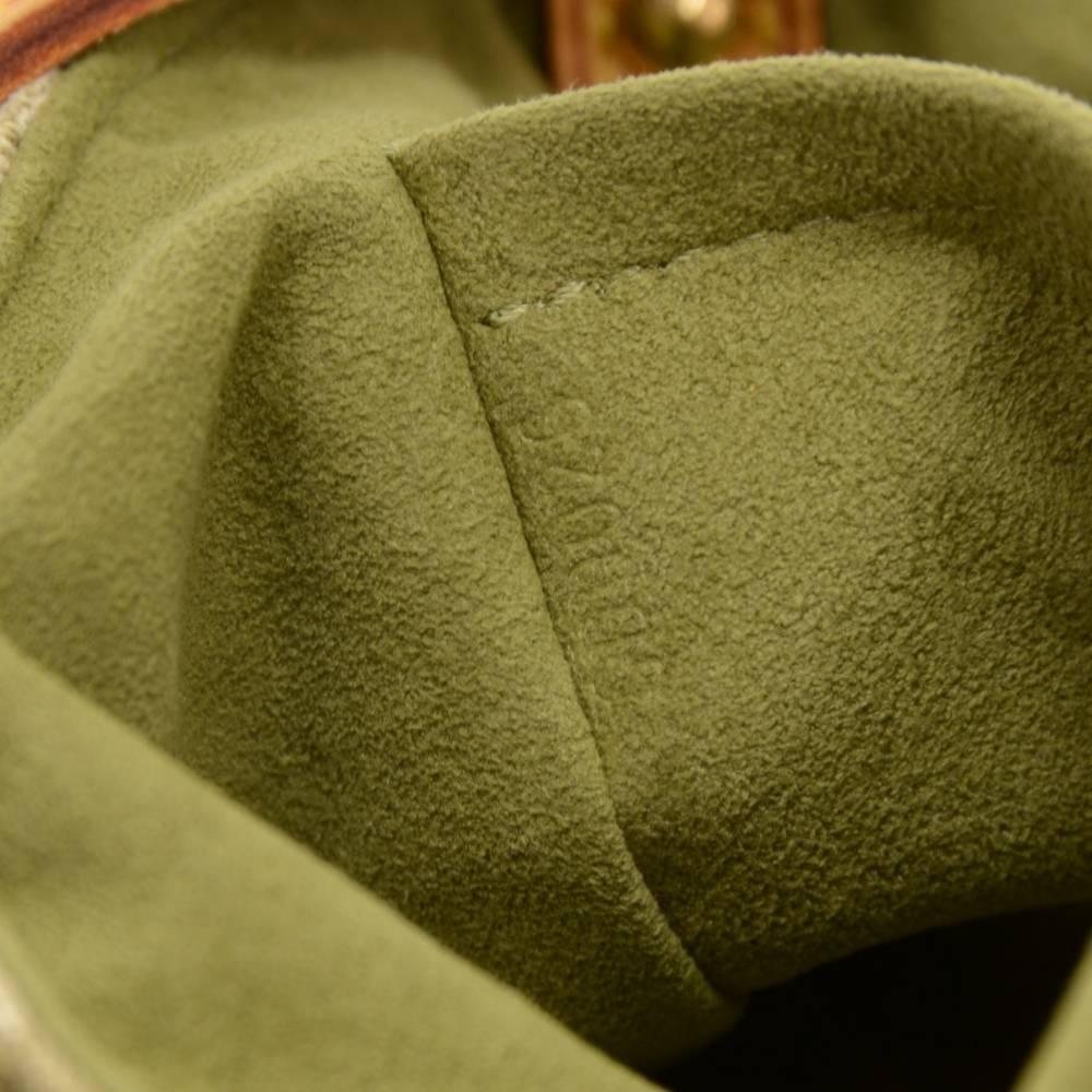 Louis Vuitton Mini Pleaty Green Monogram Denim Shoulder Hand Bag 1