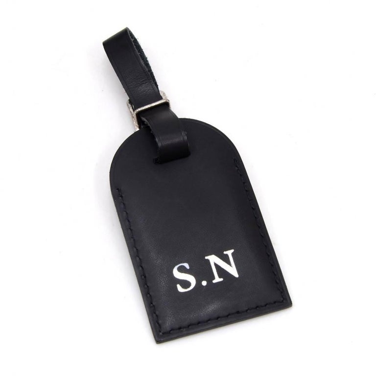 Louis Vuitton Noir/Vert Taiga Brushed Metal  Portable Gibeciere  Garment Travel  Bag GM, New!