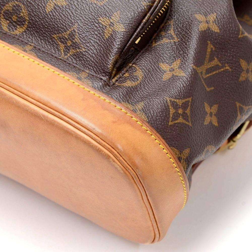 Louis Vuitton Moyen Montsouris MM Monogram Canvas Backpack Bag  2