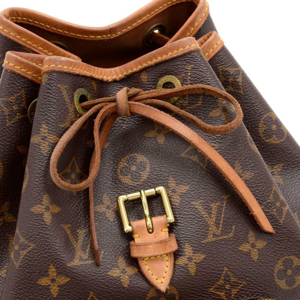 Louis Vuitton Moyen Montsouris MM Monogram Canvas Backpack Bag  3