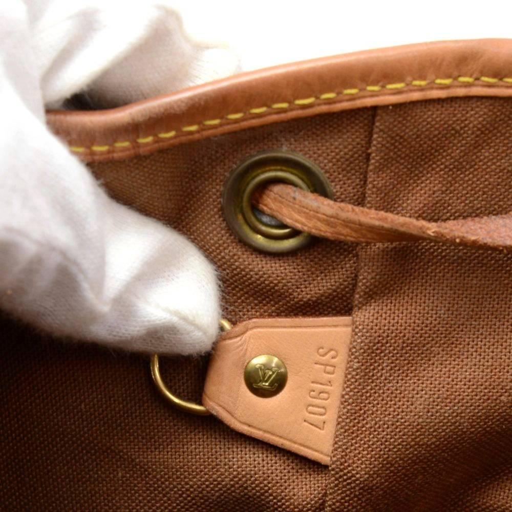 Louis Vuitton Moyen Montsouris MM Monogram Canvas Backpack Bag  4