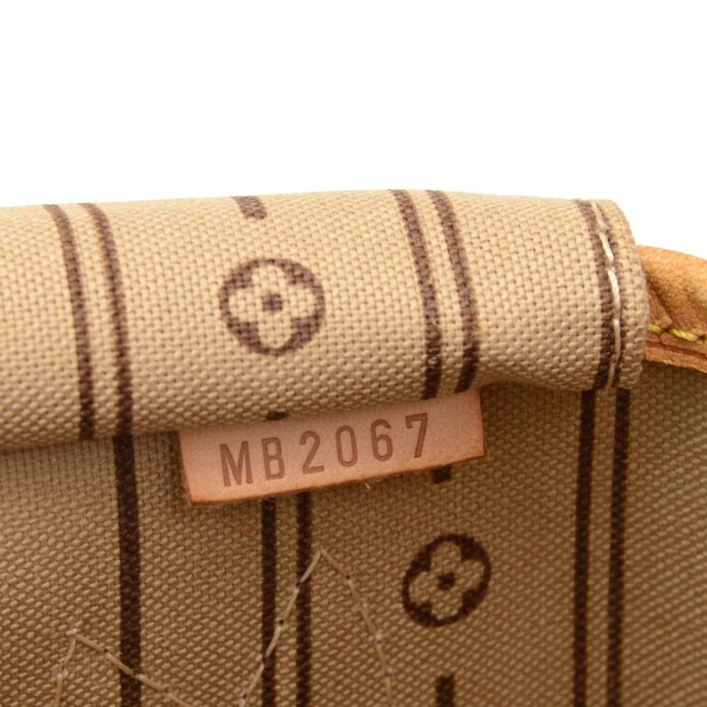 Louis Vuitton Neverfull PM Monogram Canvas Shoulder Tote Bag 4