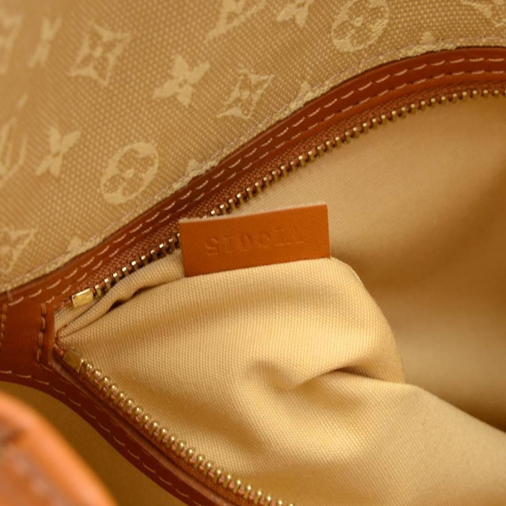 Louis Vuitton Besace Mary Kate Beige Mini Monogram Canvas Shoulder Bag  4