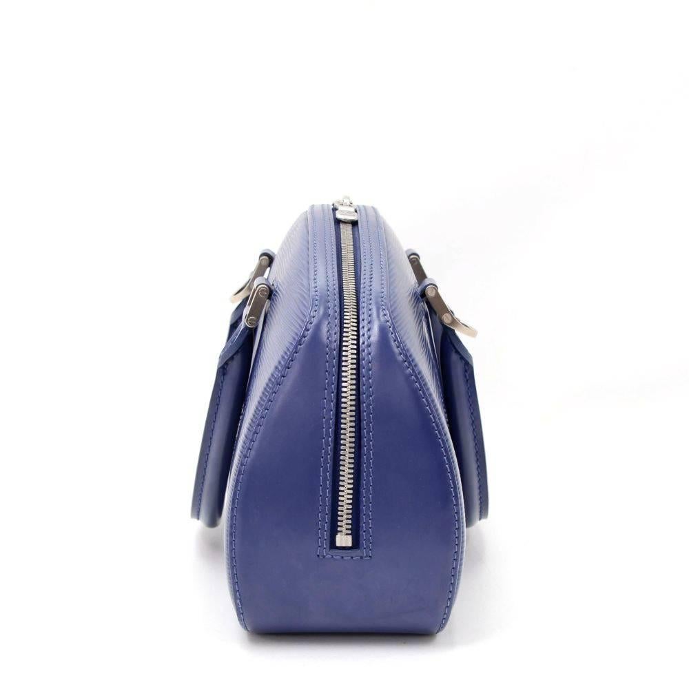 Women's Louis Vuitton Jasmin Blue Epi Leather Hand Bag