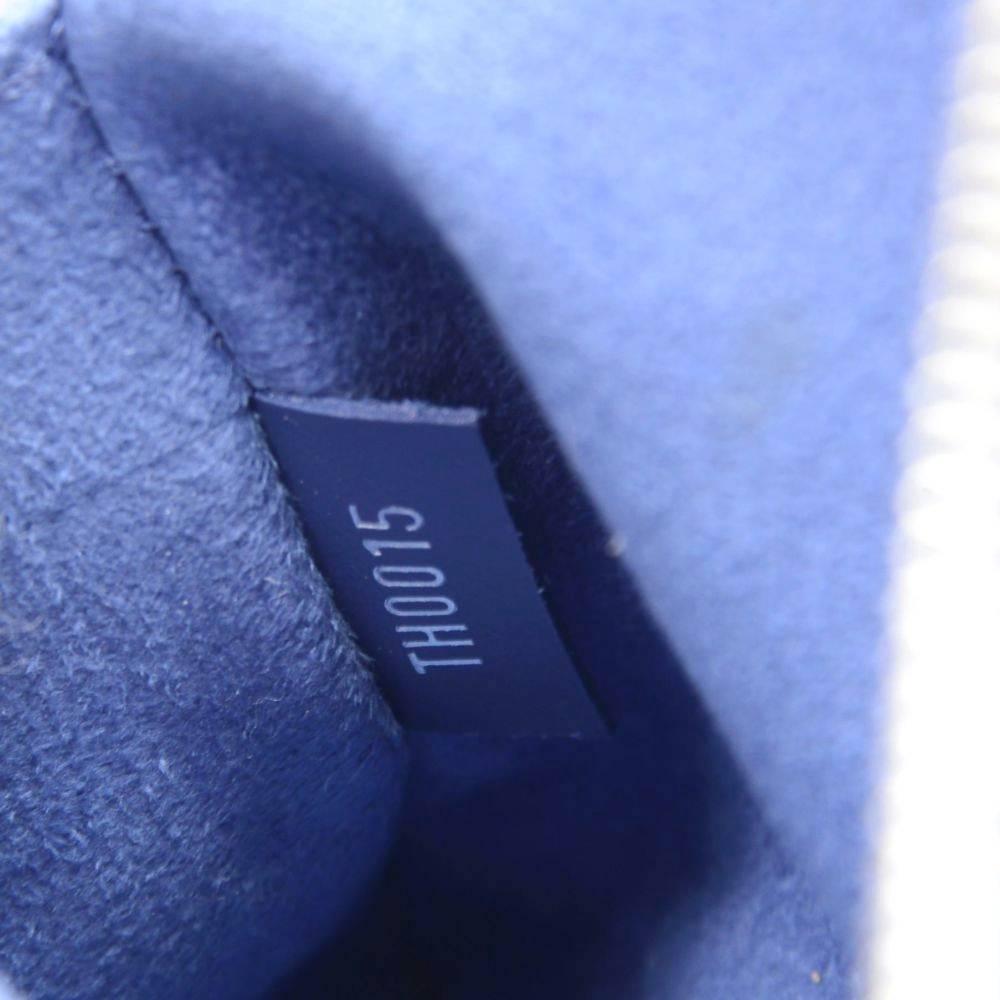 Louis Vuitton Jasmin Blue Epi Leather Hand Bag 5