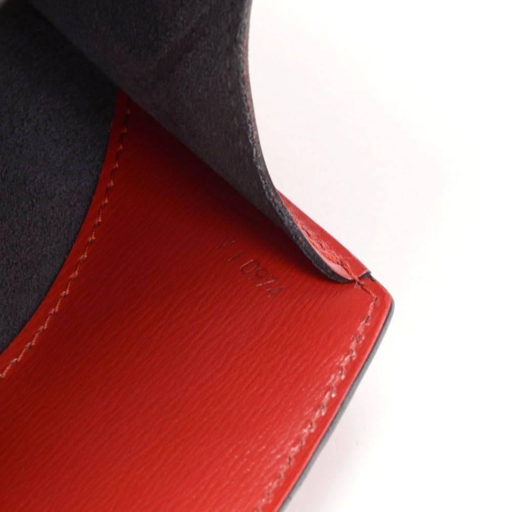 Vintage Louis Vuitton Cluny Red Epi Leather Shoulder Bag 4