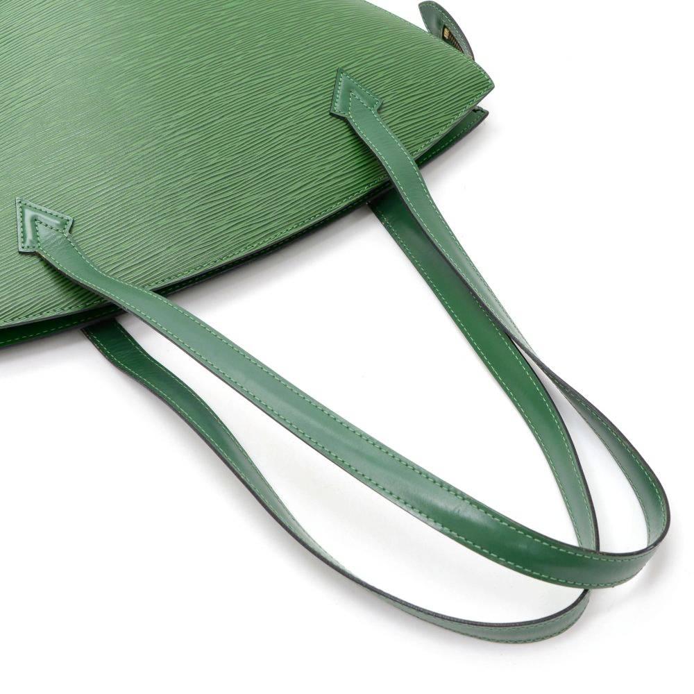 Women's Vintage Louis Vuitton Saint Jacques PM Green Epi Leather Shoulder Bag