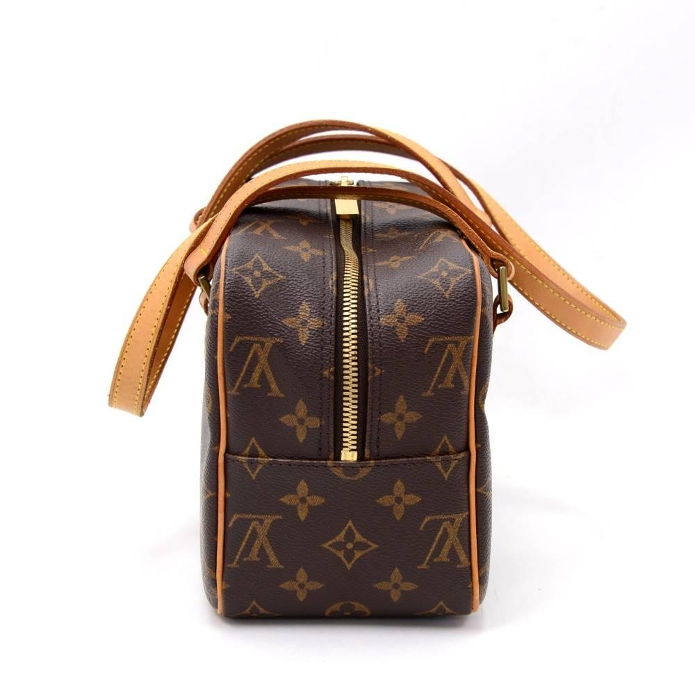 Black Louis Vuitton Cite MM Monogram Canvas Shoulder Bag