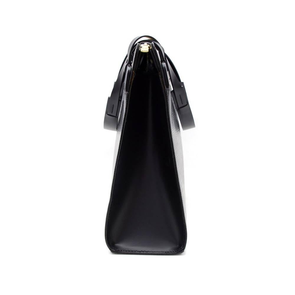 Women's Louis Vuitton Croisette PM Black Epi Leather Shoulder Bag