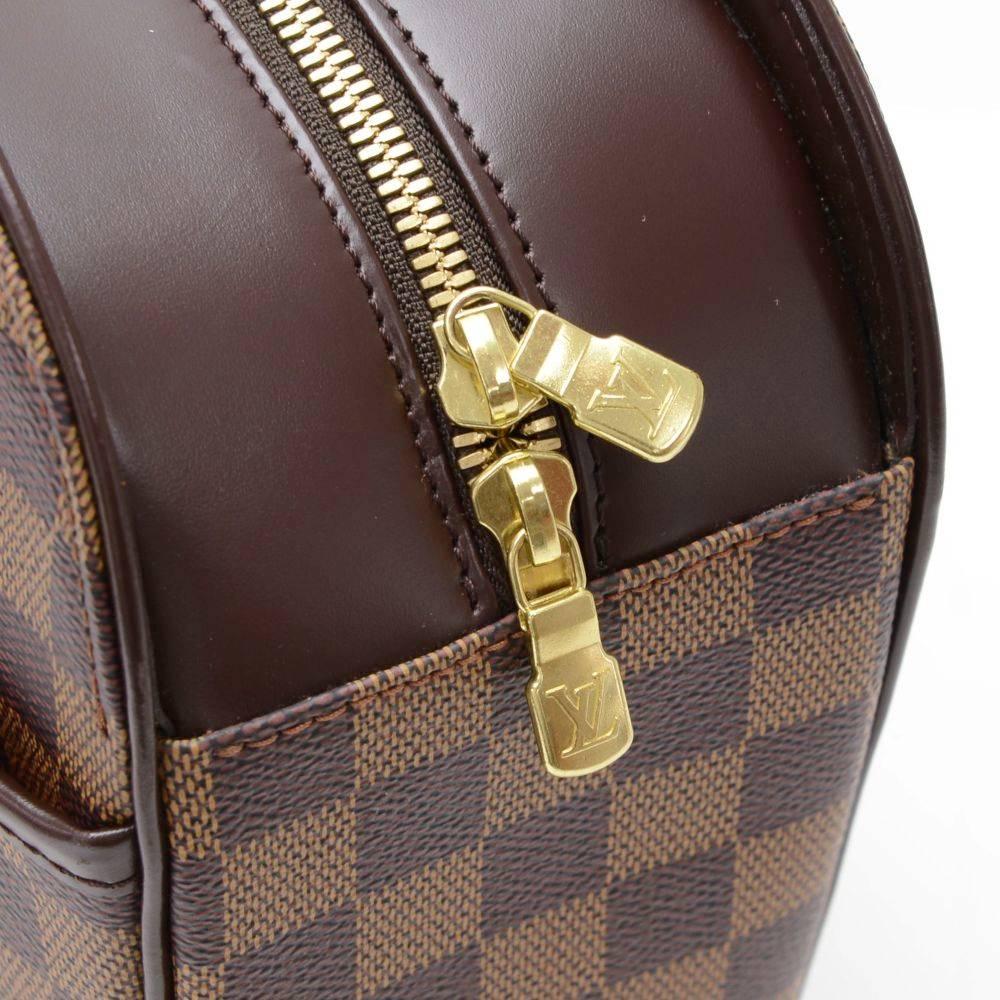 Louis Vuitton Sarria Horizontal Ebene Damier Canvas Large Hand Bag 1