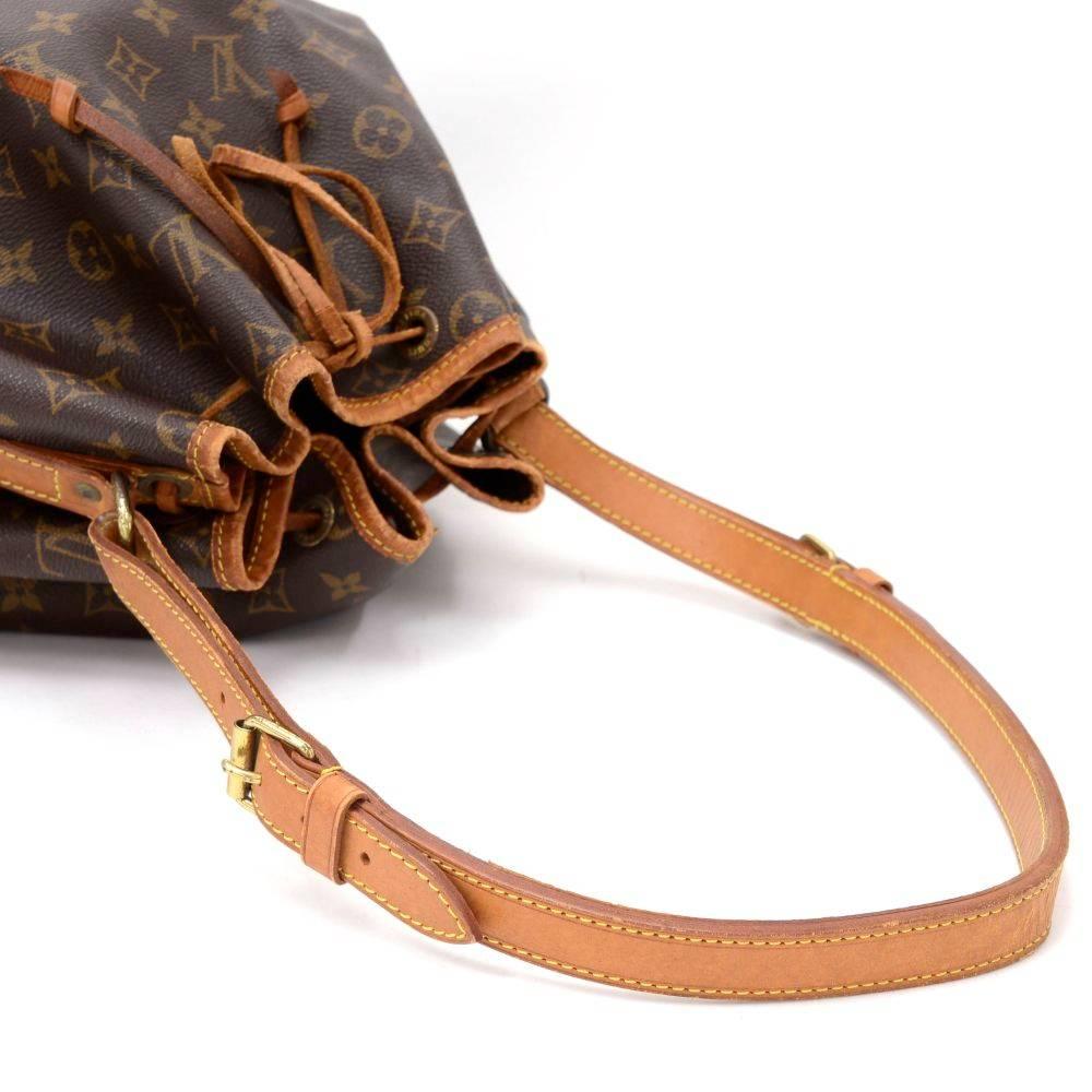 Vintage Louis Vuitton Noe Large Monogram Canvas Shoulder Bag In Fair Condition In Fukuoka, Kyushu