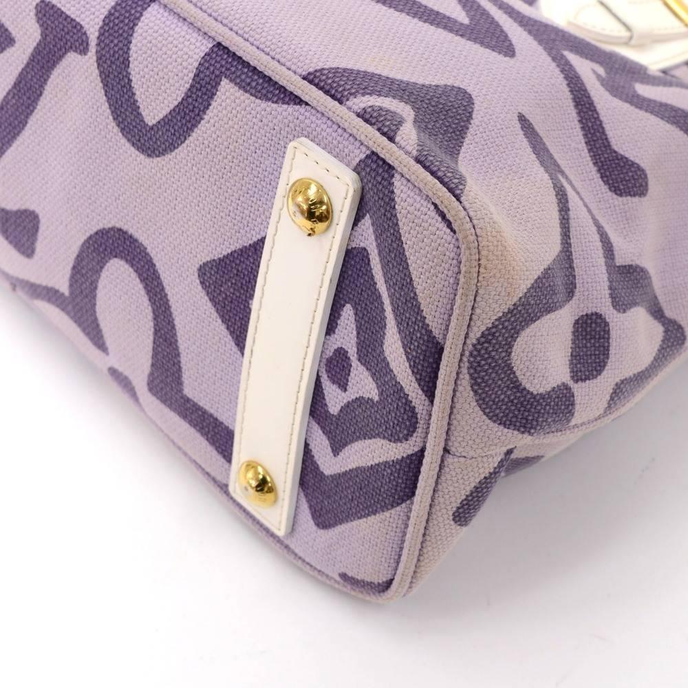 Louis Vuitton Tahitienne Cabas PM Leather x Cotton Tote Handbag – Limited 2