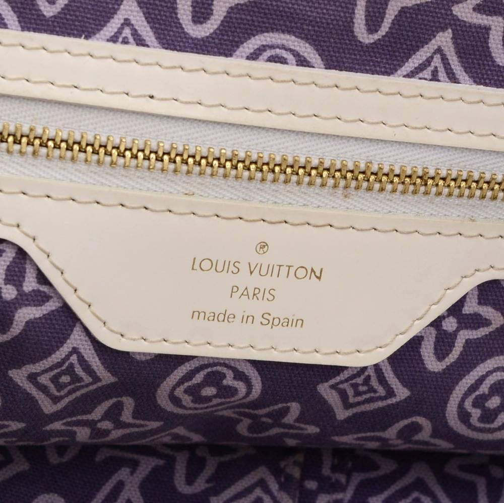 Louis Vuitton Tahitienne Cabas PM Leather x Cotton Tote Handbag – Limited 3