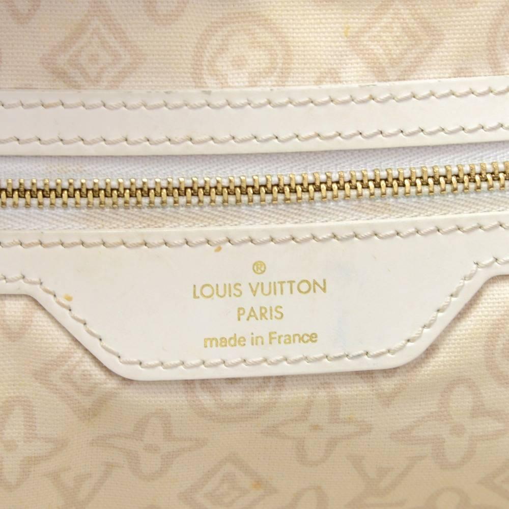 Louis Vuitton Tahitienne Cabas GM Leather x Cotton Tote Handbag - Limited 4